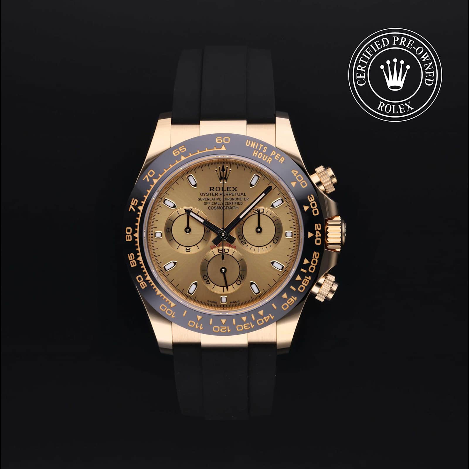 Rolex Cosmograph Daytona in Yellow Gold, 116518 - Bucherer