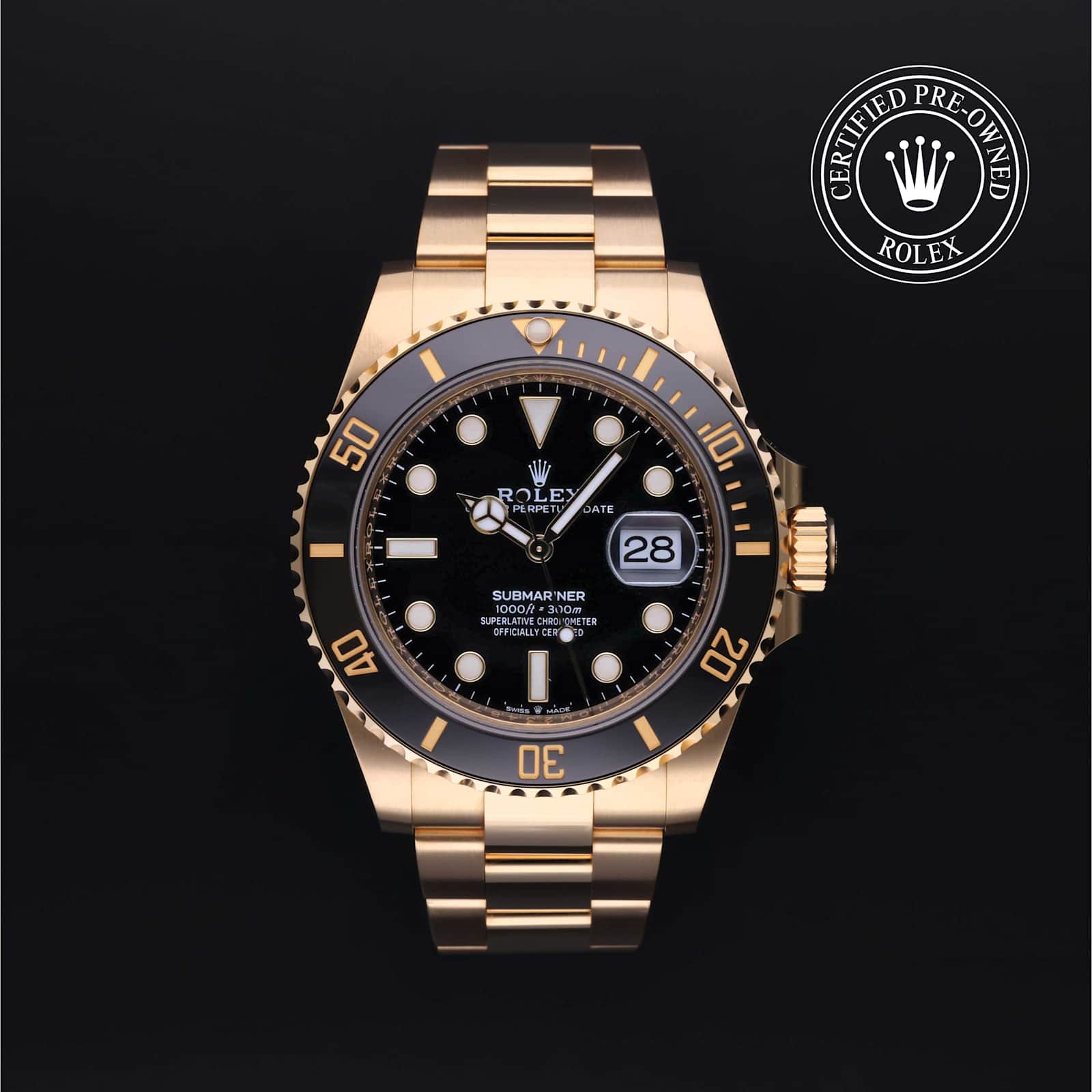 Rolex Submariner Date in Yellow Gold, 126618 - Bucherer