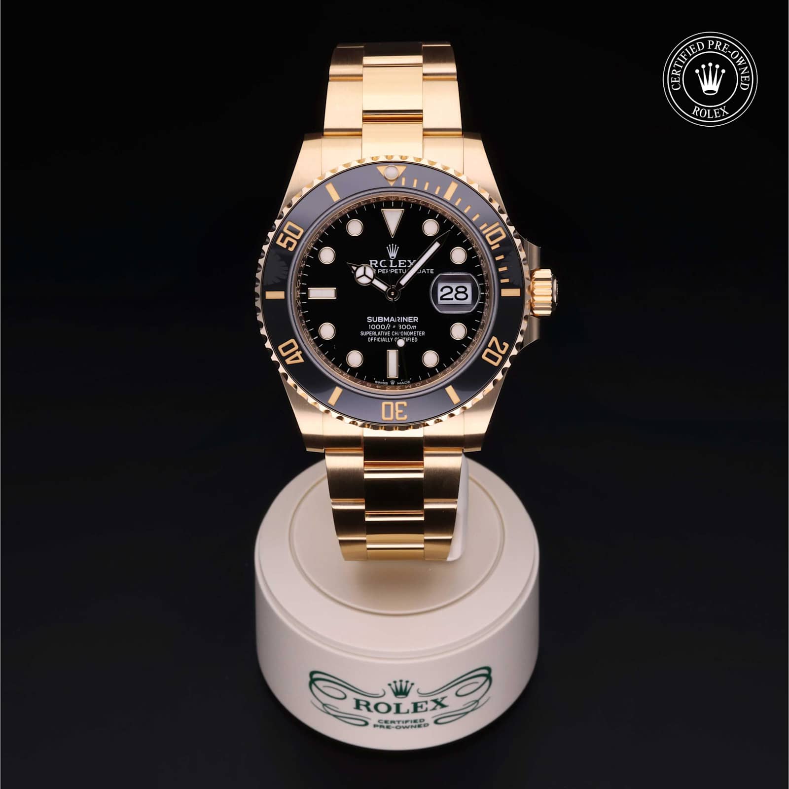 Rolex Submariner Date in Yellow Gold, 126618 - Bucherer