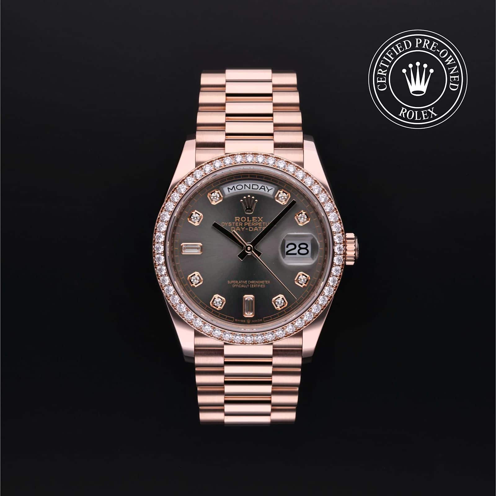 Rolex Day-Date in Rose Gold, 128345 - Bucherer