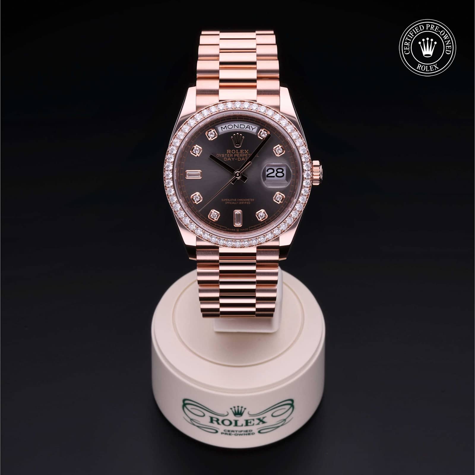 Rolex Day-Date in Rose Gold, 128345 - Bucherer