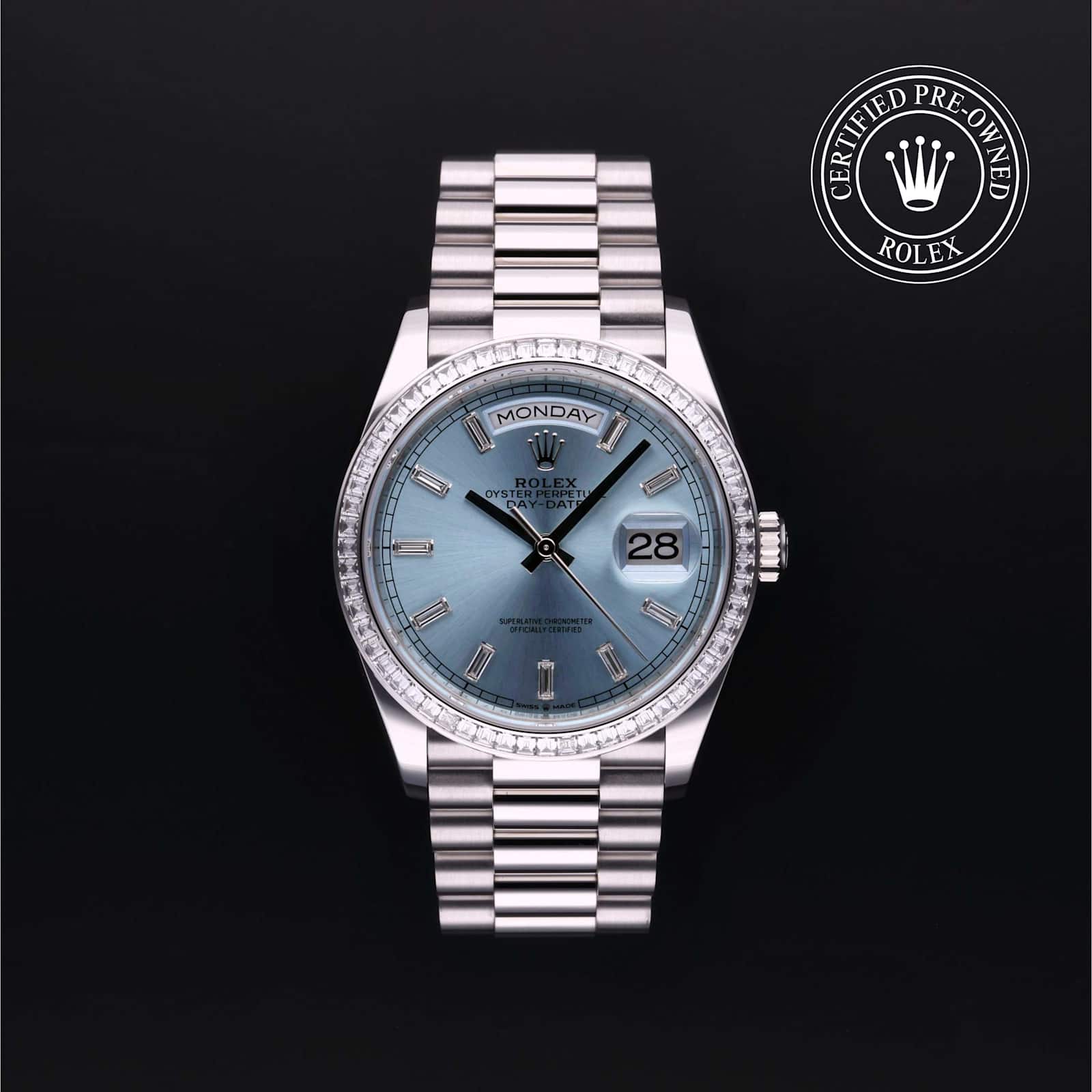Rolex Day-Date in Platinum, 128396 - Bucherer
