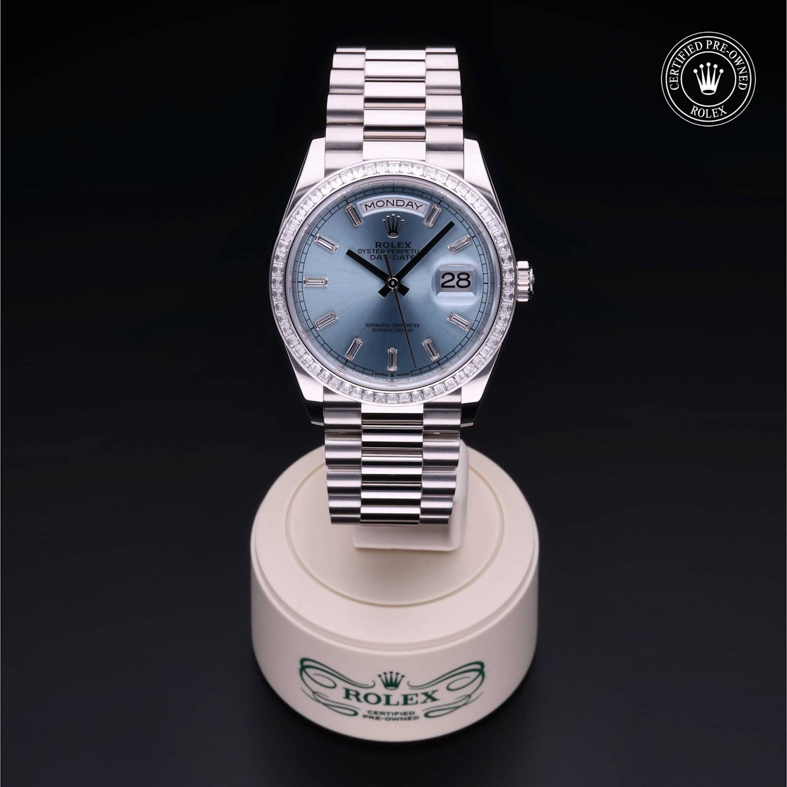 Rolex Day-Date in Platinum, 128396 - Bucherer