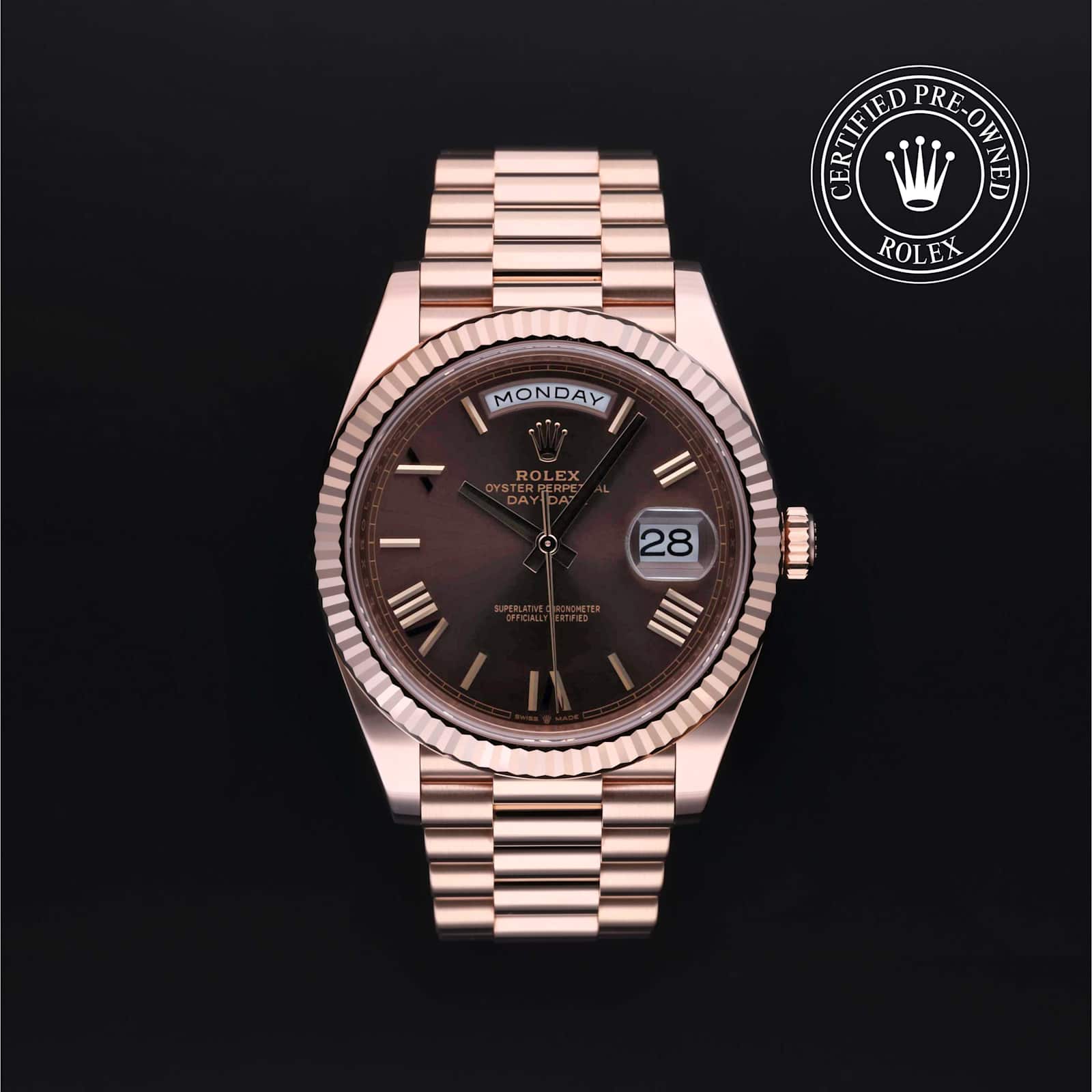 Rolex Day-Date en Or Rose, 228235 - Bucherer