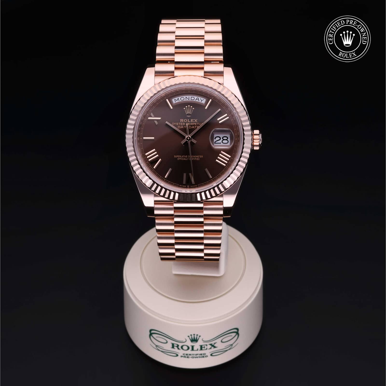 Rolex Day-Date en Or Rose, 228235 - Bucherer