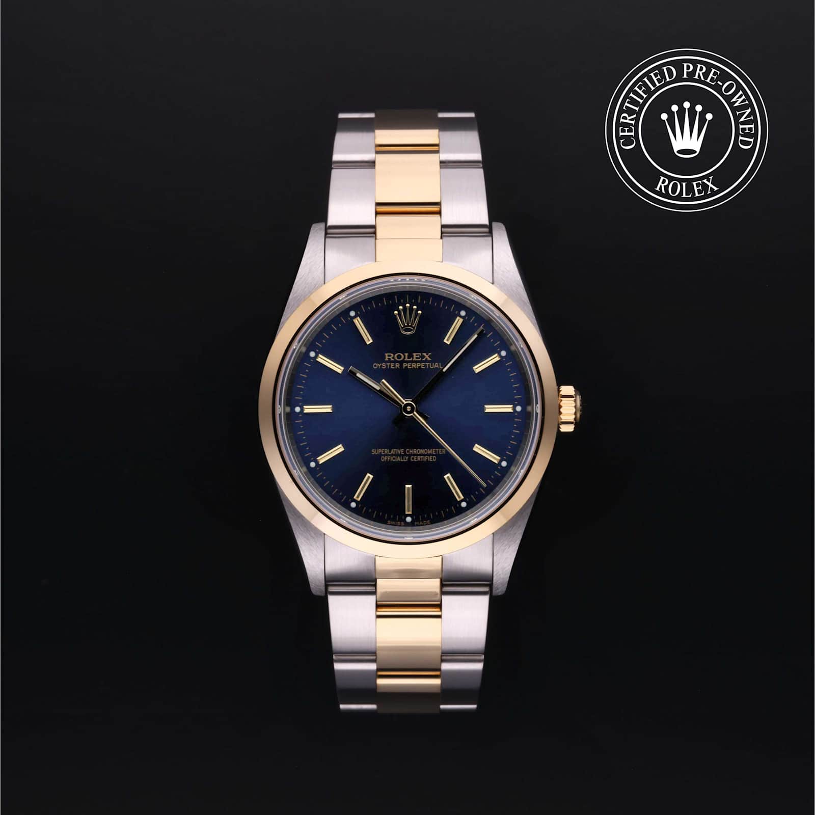Rolex Oyster Perpetual in Bicolour, 14203M - Bucherer