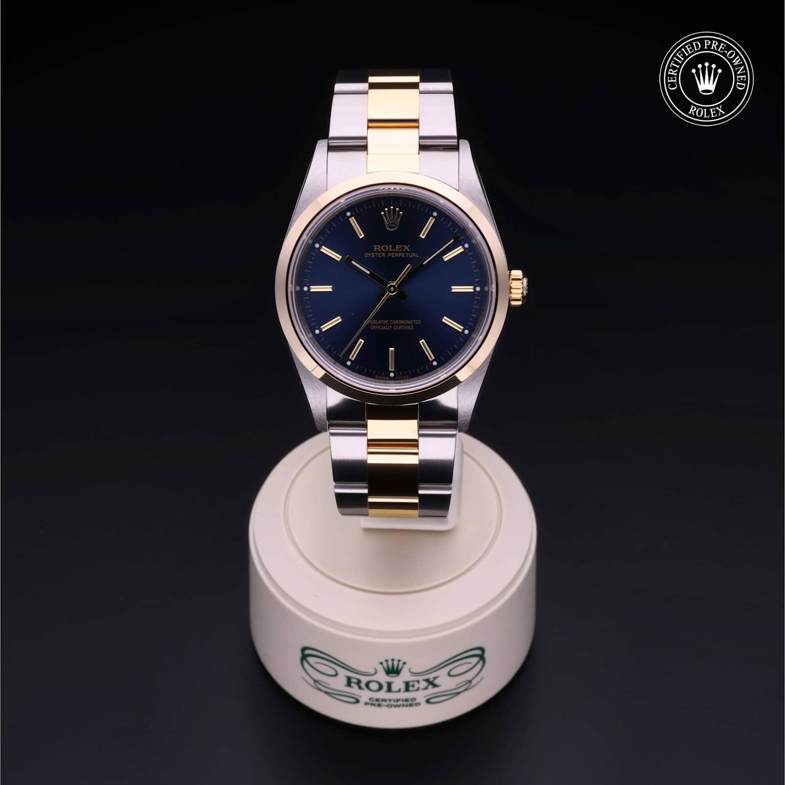 Rolex Oyster Perpetual in Bicolour, 14203M - Bucherer