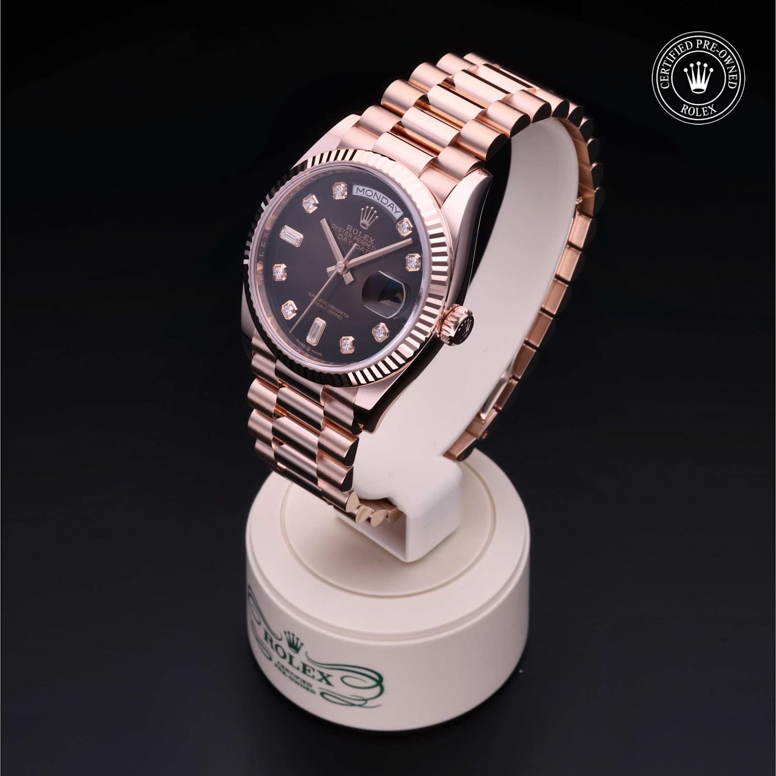 Rolex Day-Date in Rose Gold, 128235 - Bucherer