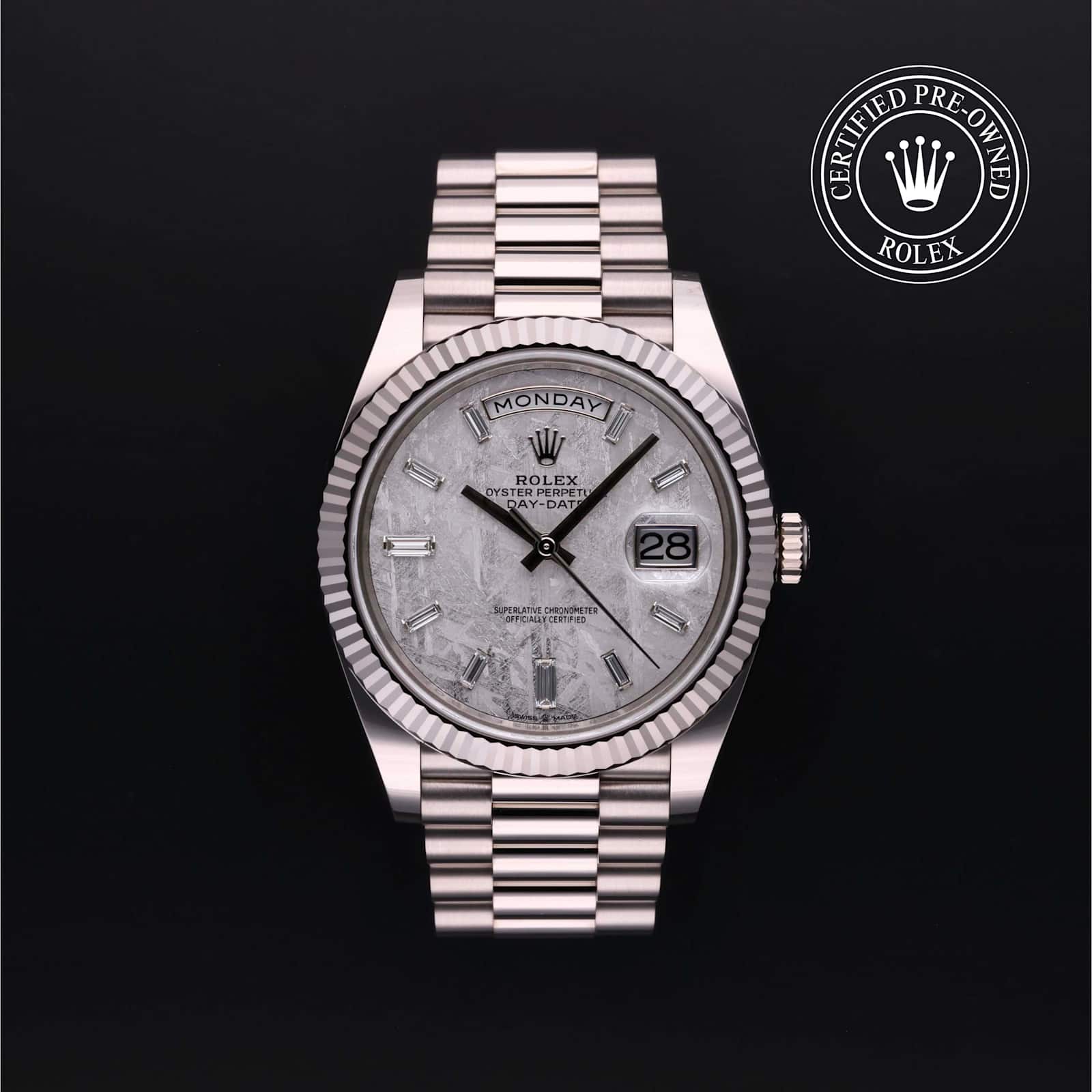 Rolex Day-Date in White Gold, 228239 - Bucherer