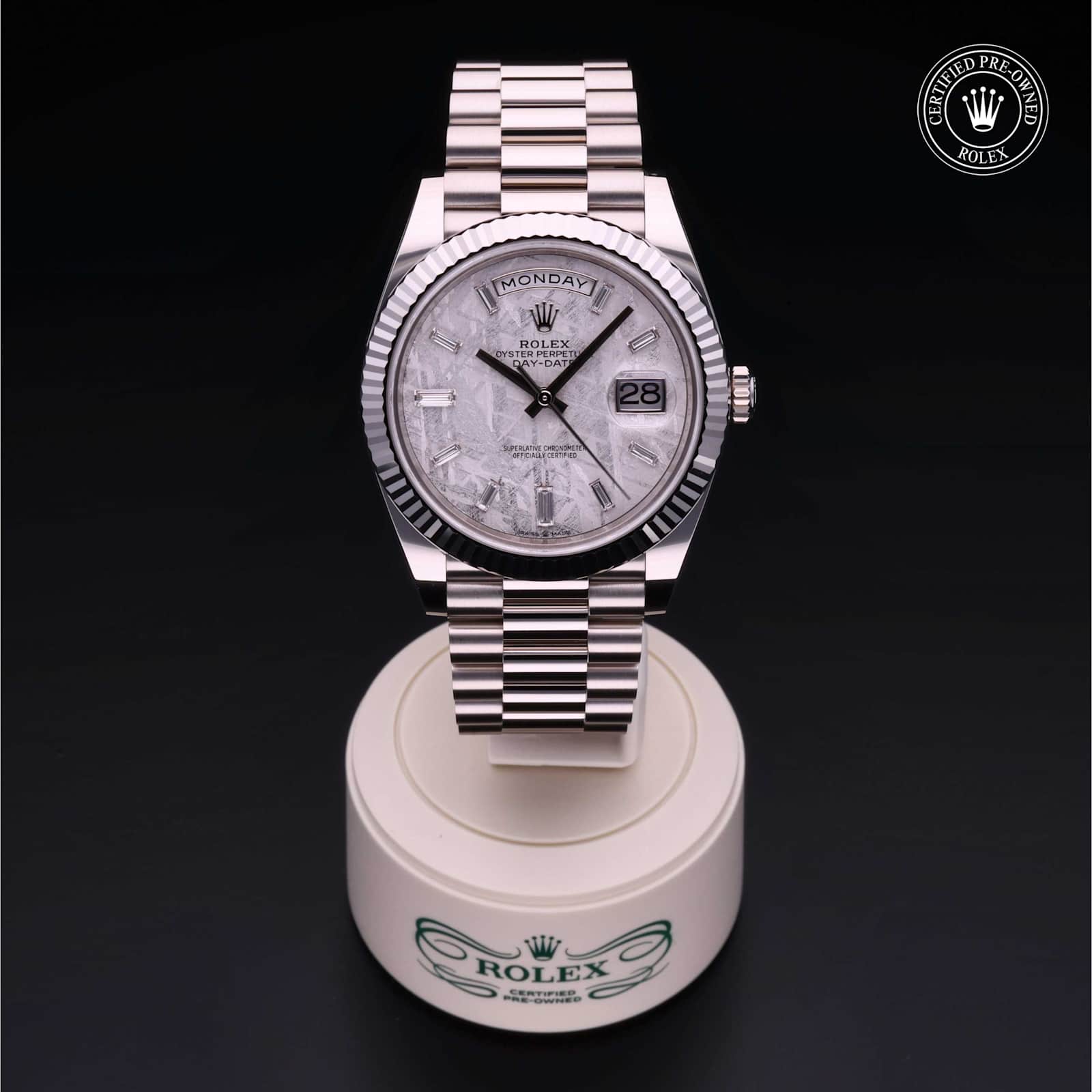 Rolex Day-Date in White Gold, 228239 - Bucherer