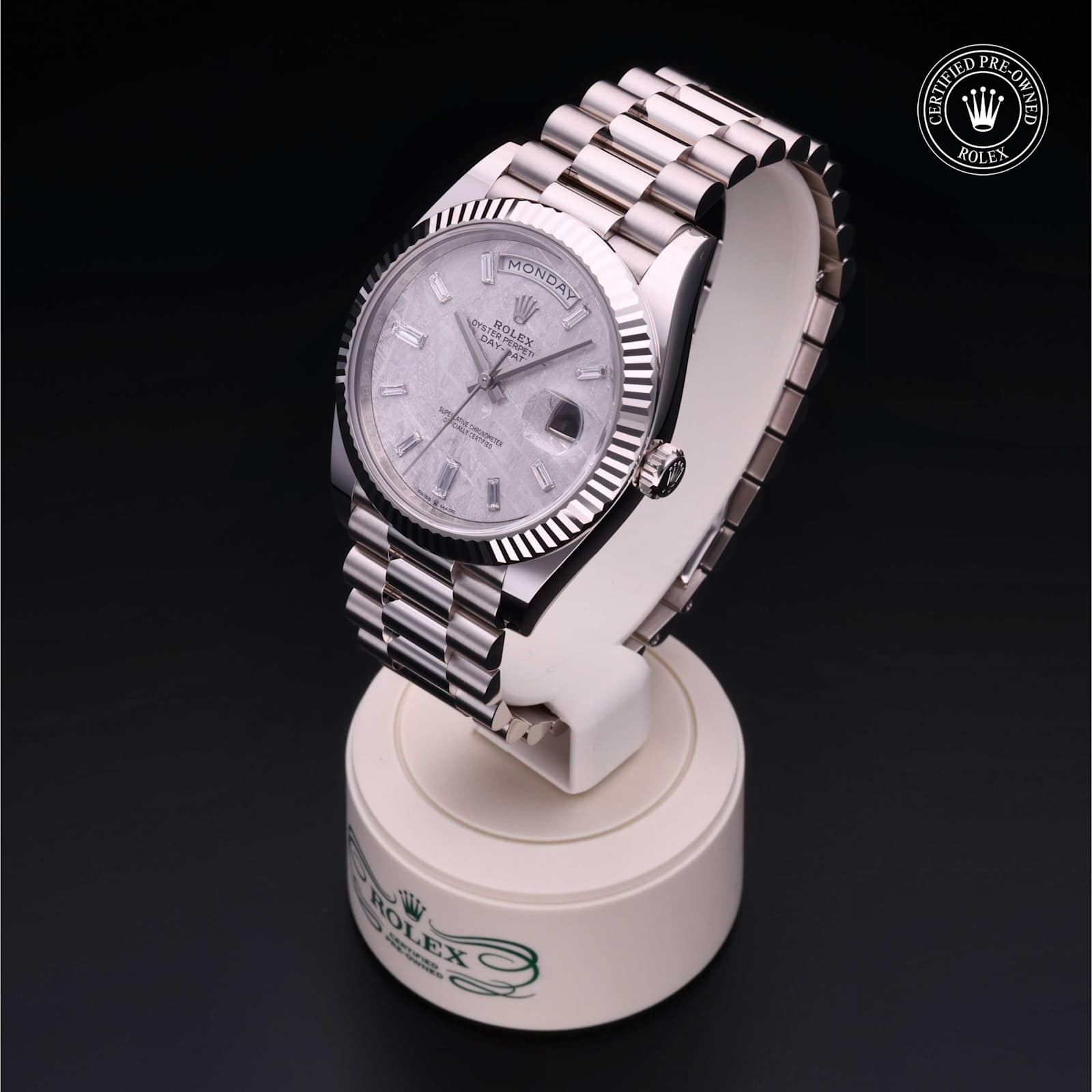 Rolex Day-Date in White Gold, 228239 - Bucherer