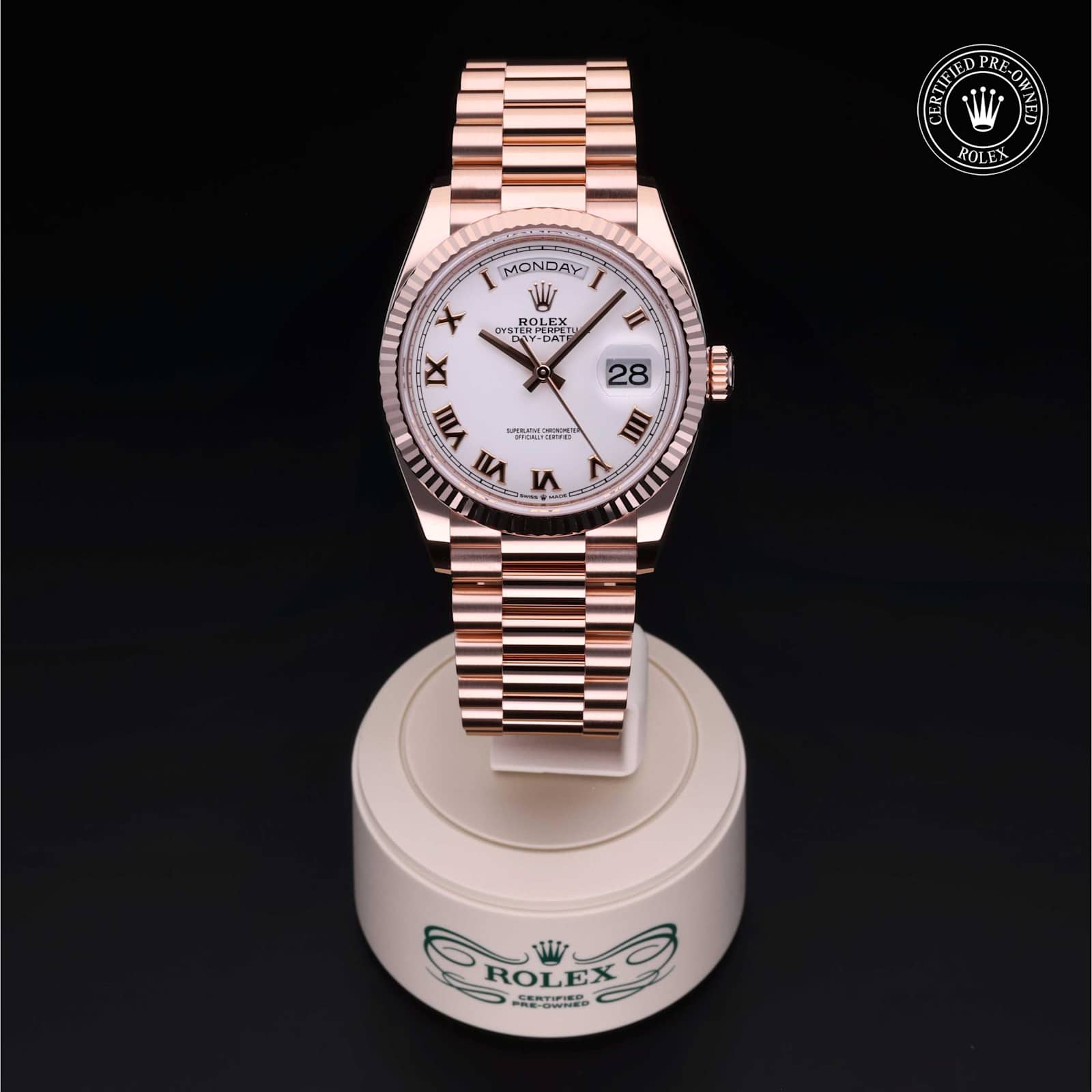 Rolex Day-Date in Rose Gold, 128235 - Bucherer