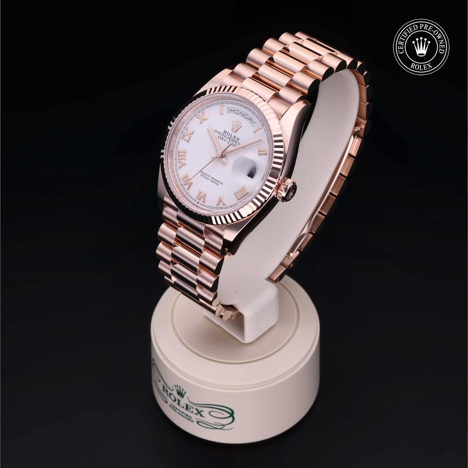 Rolex Day-Date in Rose Gold, 128235 - Bucherer