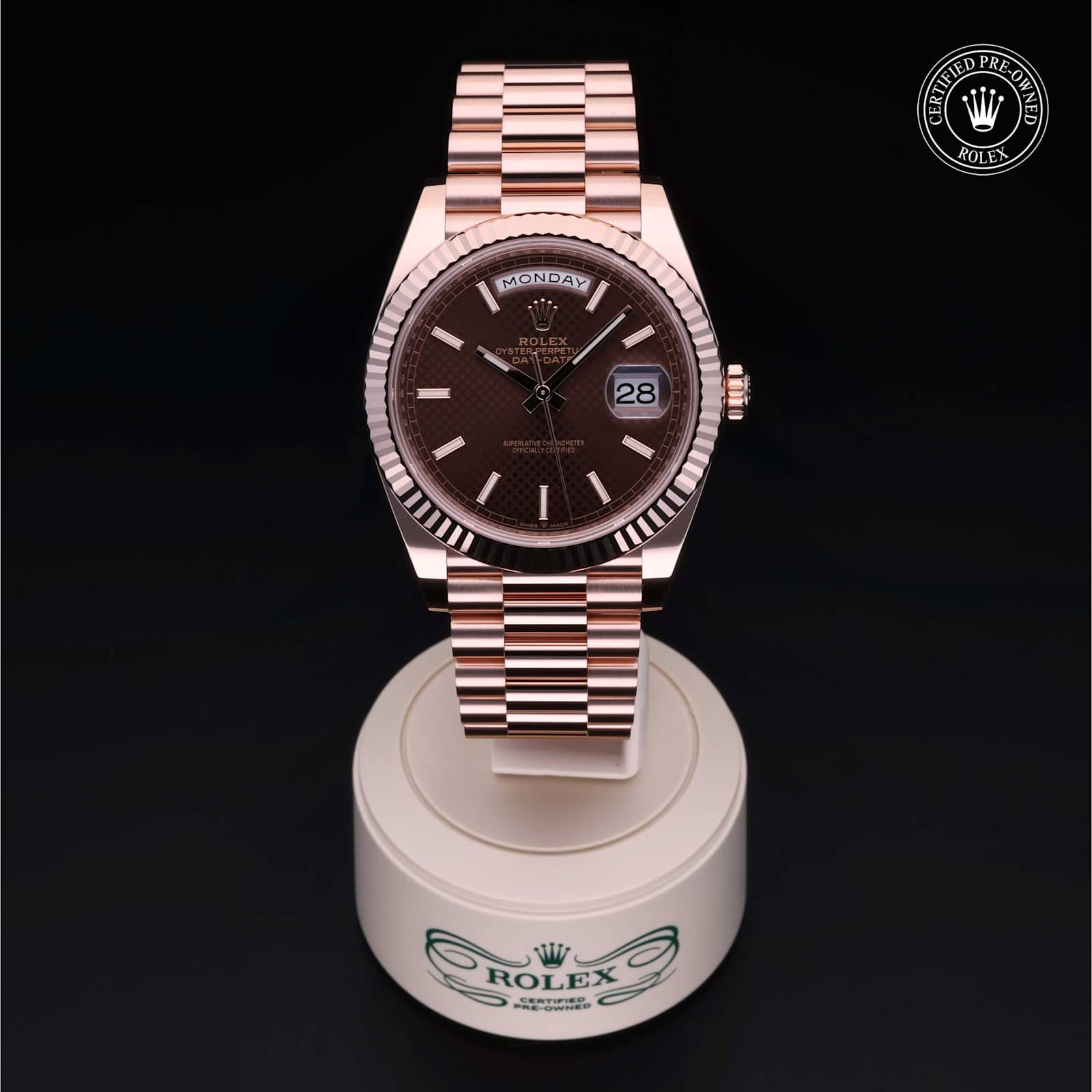 Rolex Day-Date en Or Rose, 228235 - Bucherer