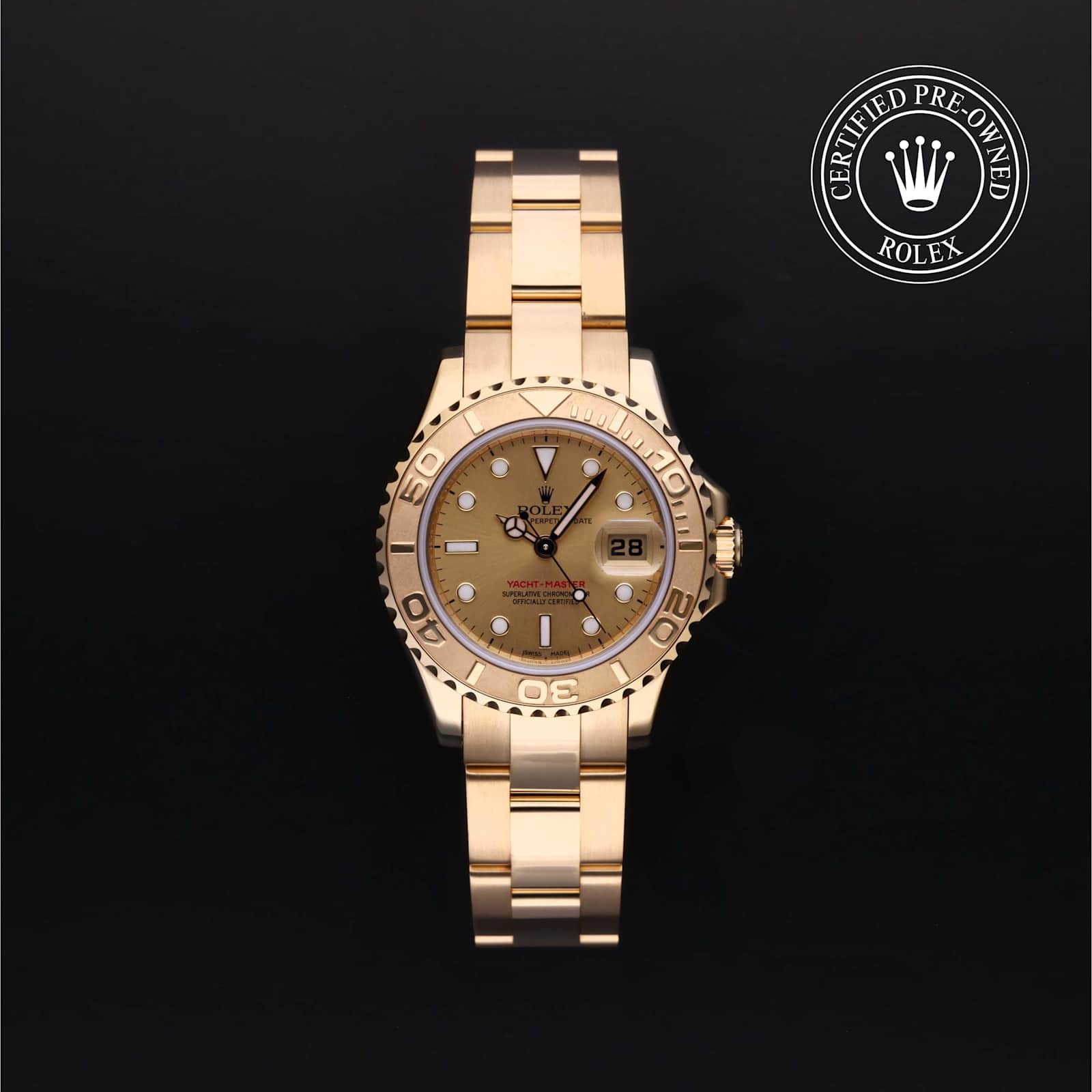 Rolex Yacht-Master in Yellow Gold, 169628 - Bucherer