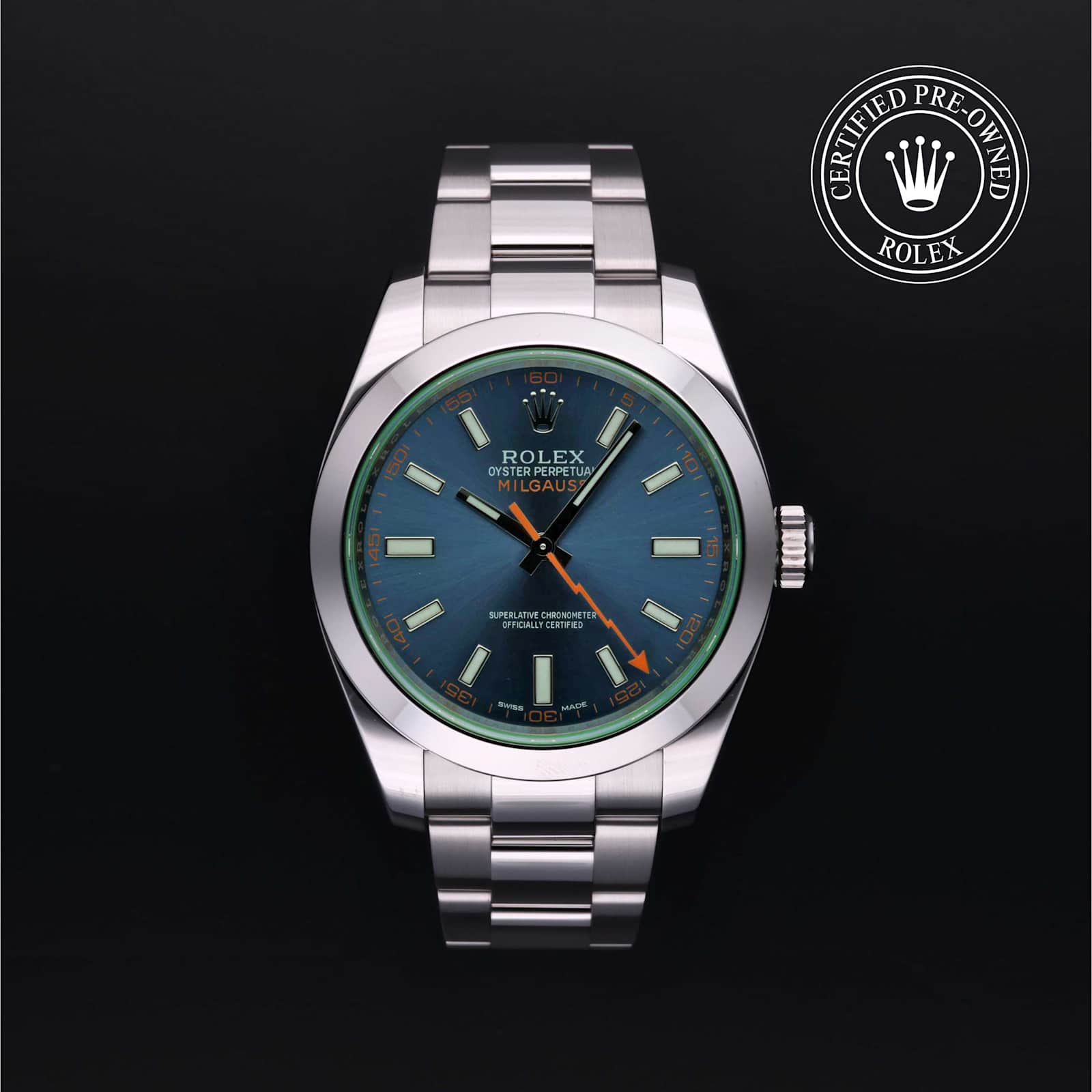 Rolex Milgauss in Steel, 116400 - Bucherer