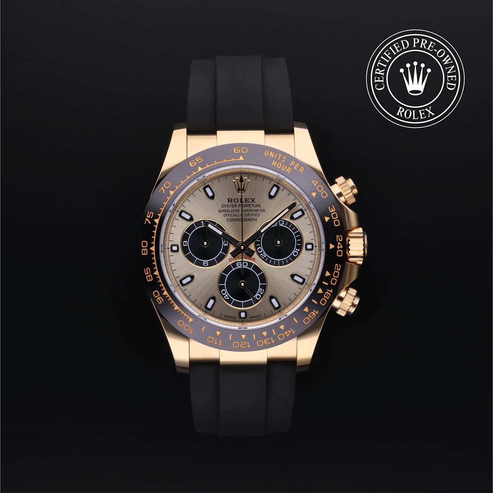 Rolex Cosmograph Daytona in Yellow Gold, 116518 - Bucherer