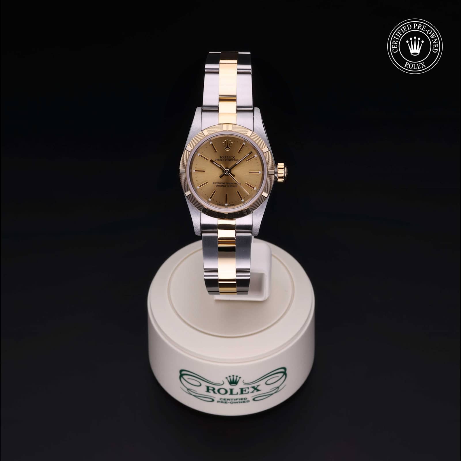 Rolex Oyster Perpetual in Bicolor, 76233 - Bucherer