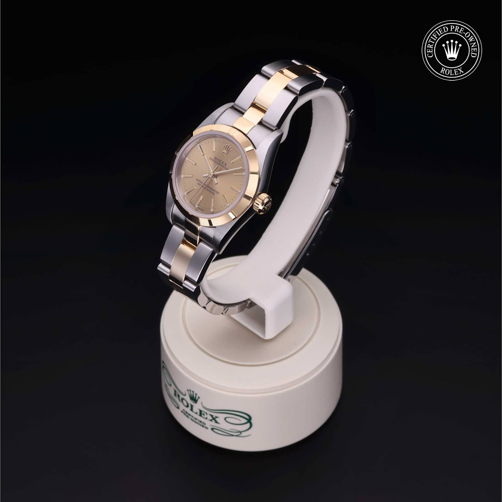Rolex Oyster Perpetual in Bicolor, 76233 - Bucherer