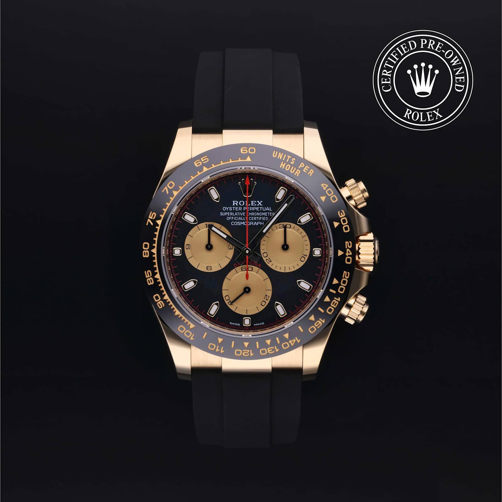 Rolex Cosmograph Daytona in Yellow Gold, 116518 - Bucherer
