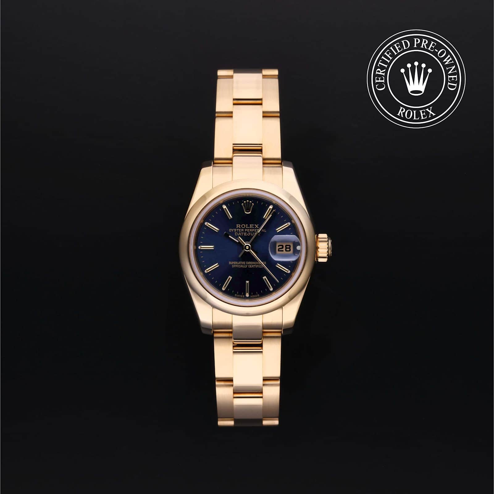 Rolex Datejust in Yellow Gold, 179168 - Bucherer