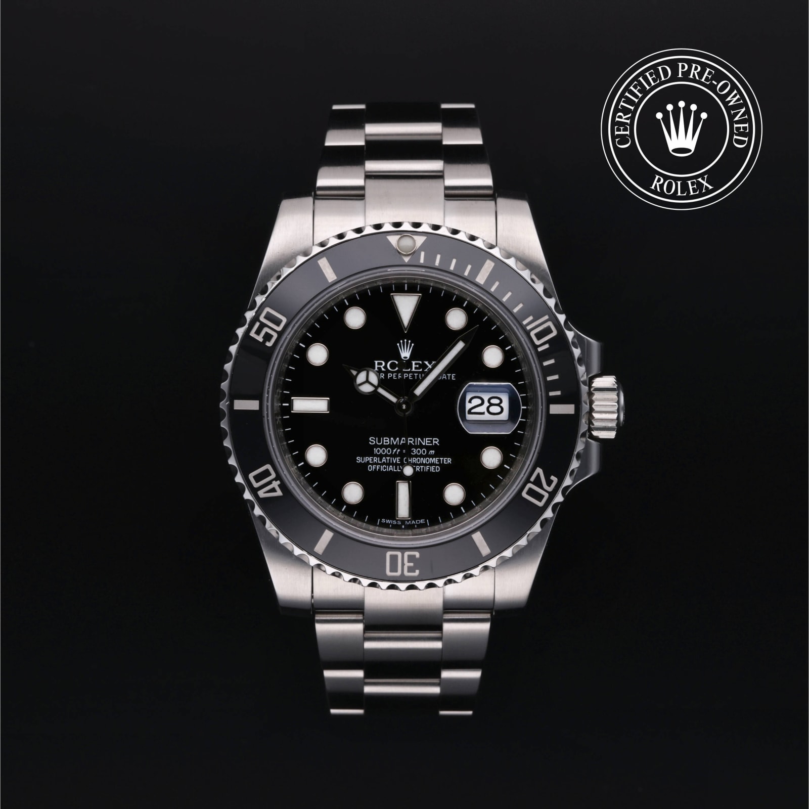 Submariner Date  Certified Pre-Owned