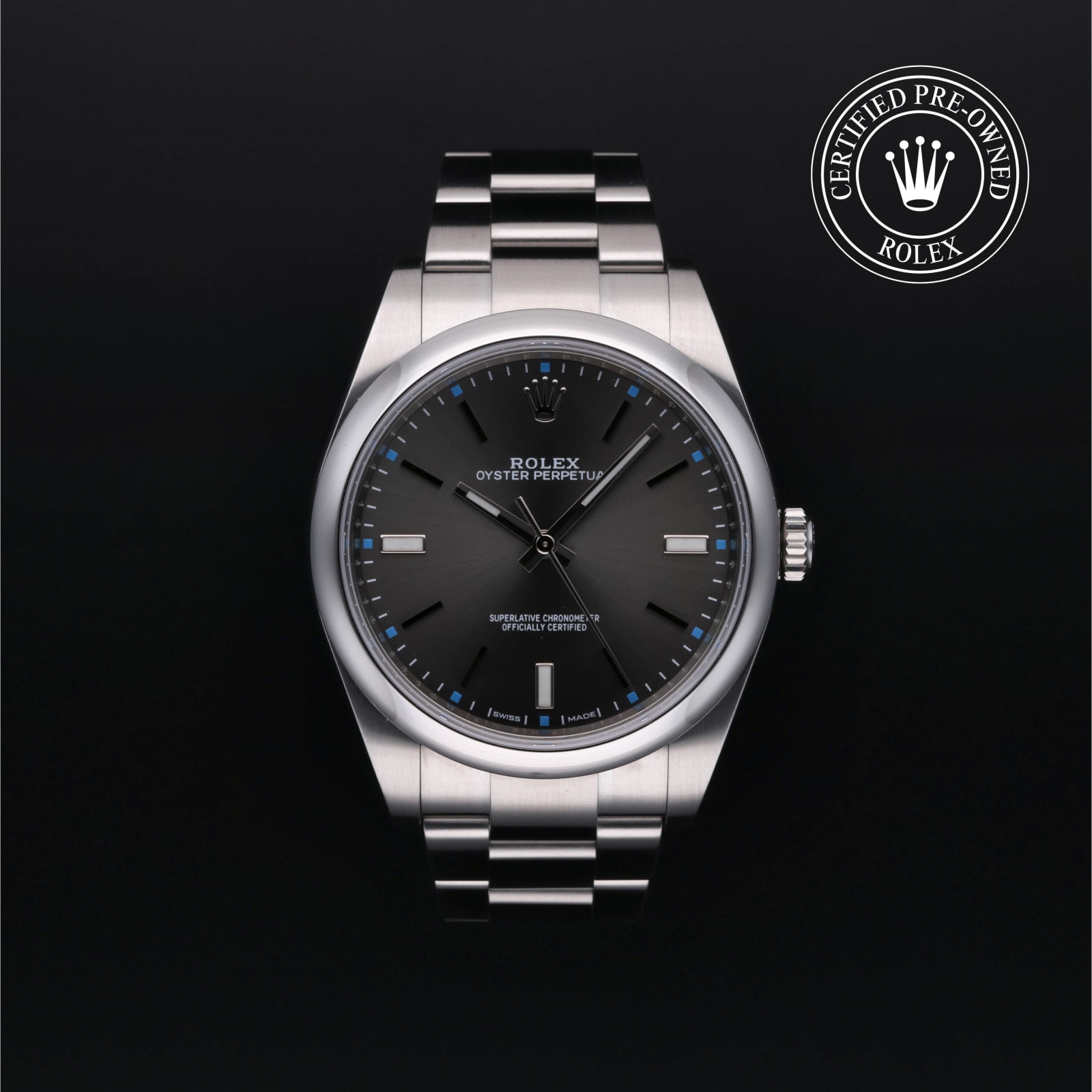 Oyster Perpetual  Certified Pre-Owned