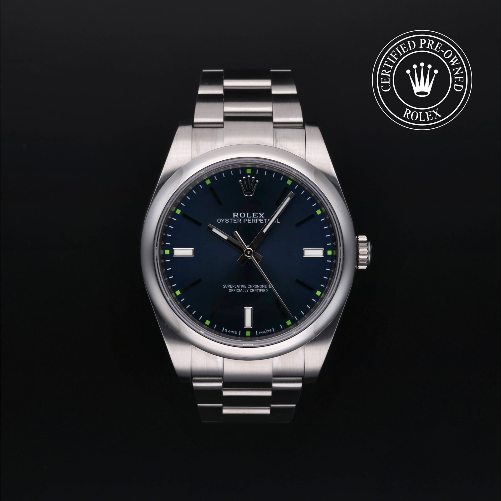 Oyster Perpetual  Certified Pre-Owned