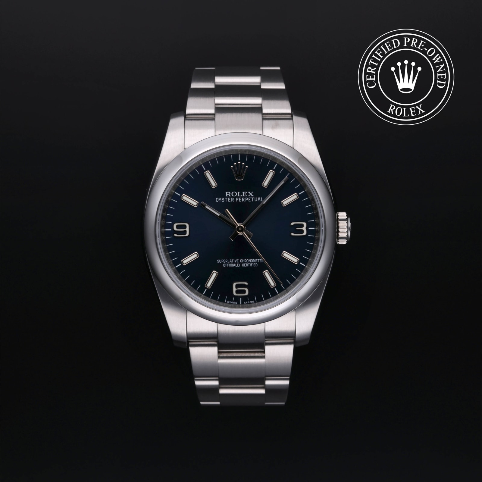 Oyster Perpetual  Certified Pre-Owned