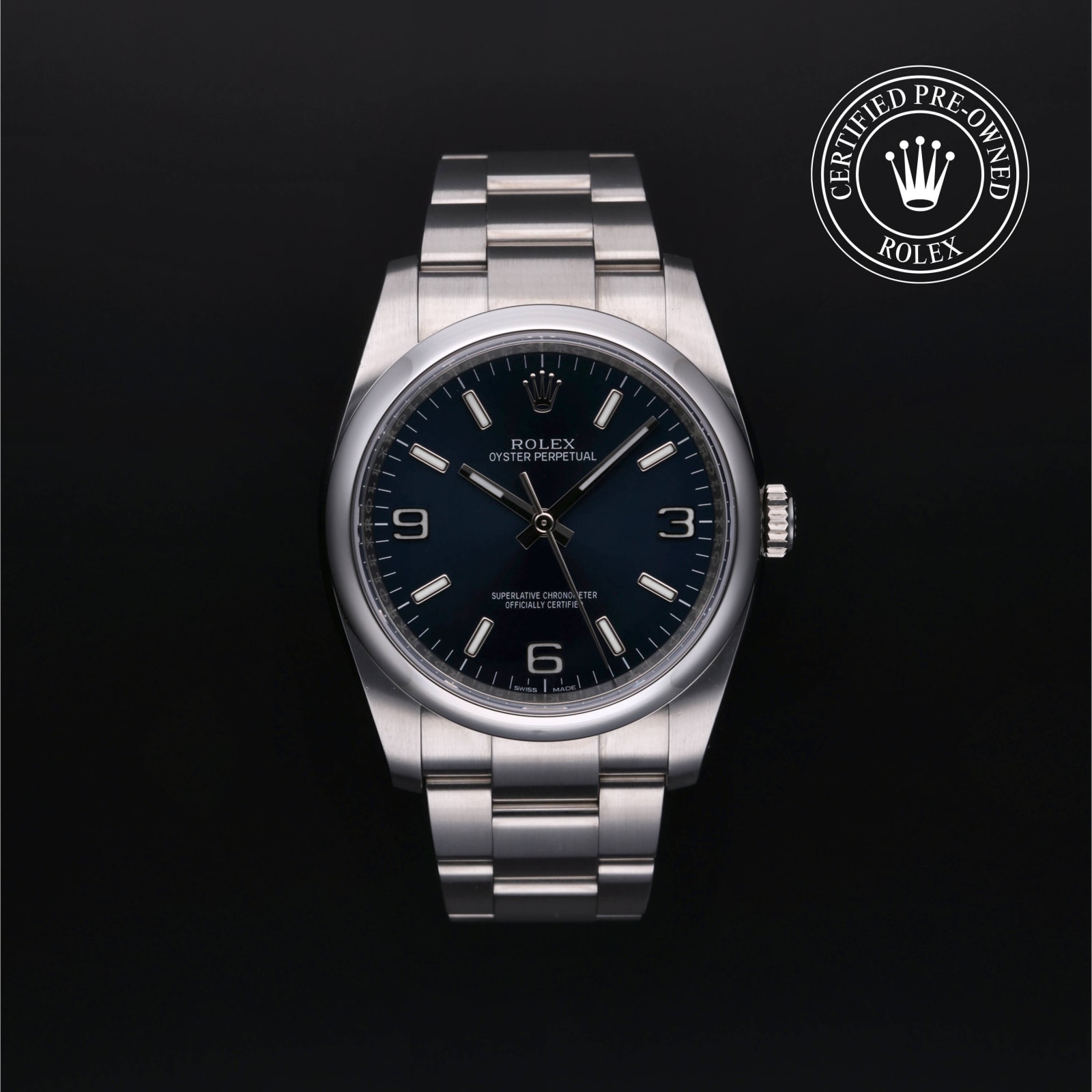 Oyster Perpetual  Certified Pre-Owned