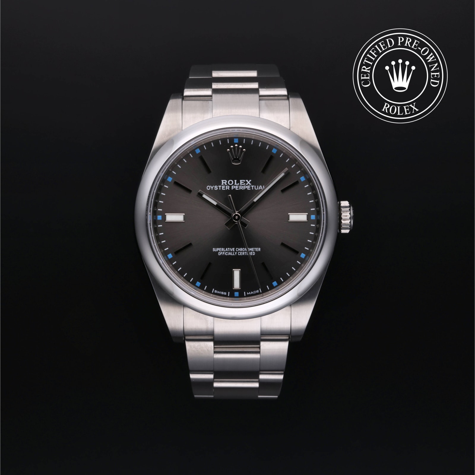 Oyster Perpetual  Certified Pre-Owned