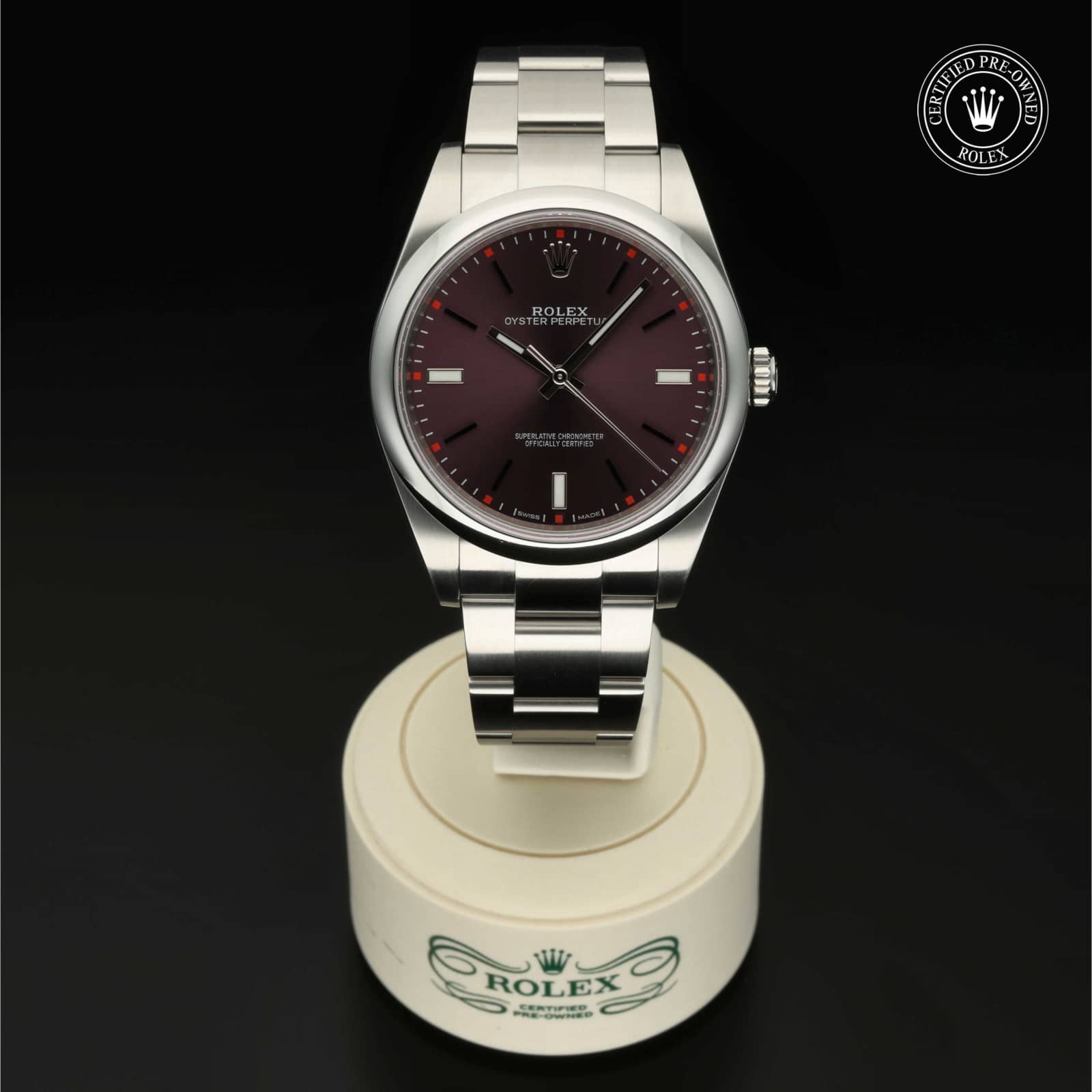 Oyster Perpetual  Certified Pre-Owned