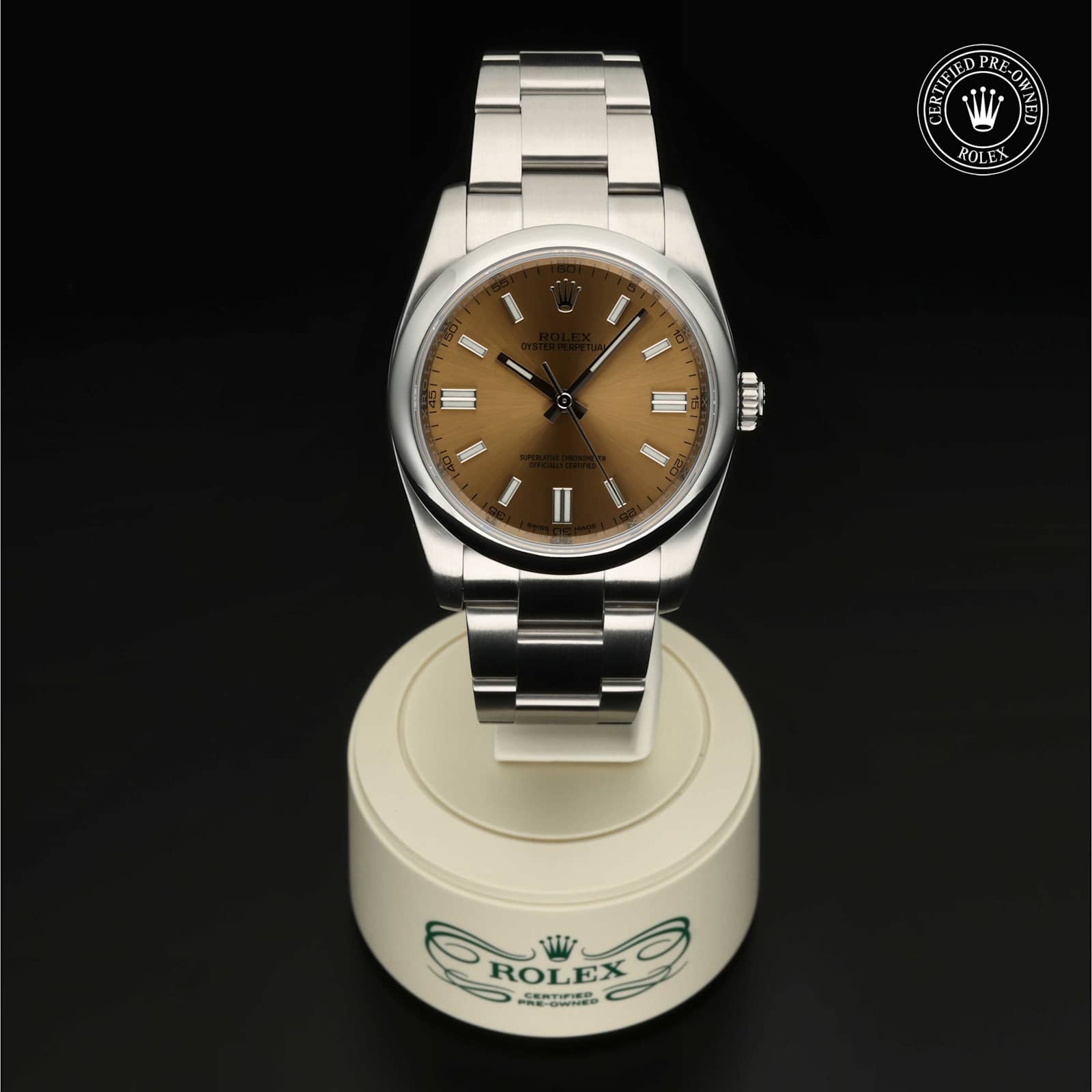 Oyster Perpetual  Certified Pre-Owned