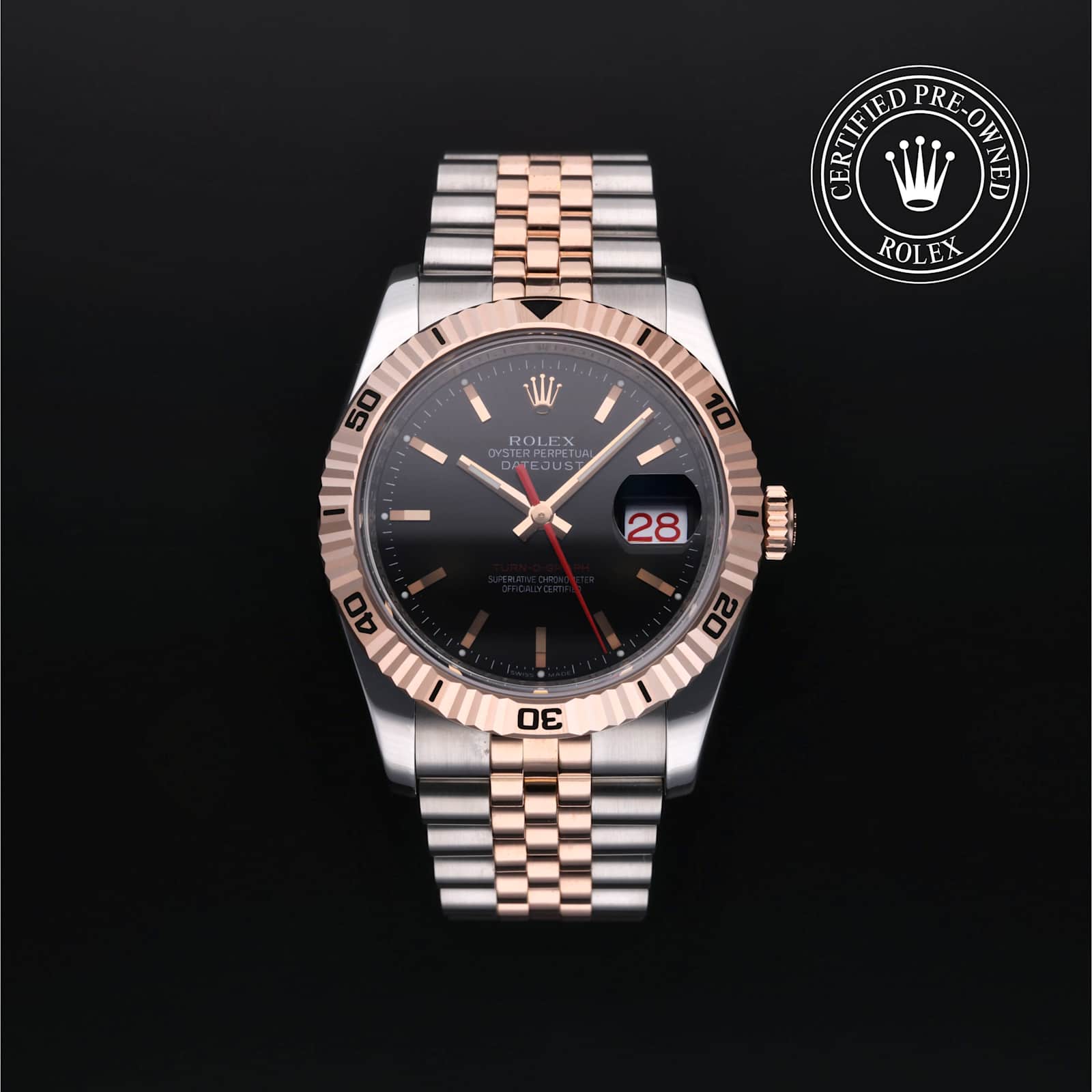 Rolex Turn-O-Graph in Bicolour, 116261 - Bucherer