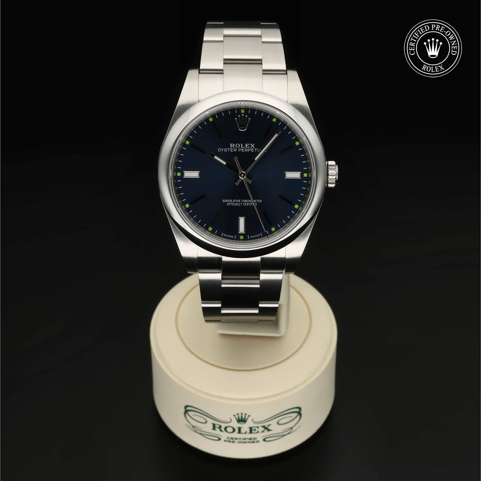 Oyster Perpetual  Certified Pre-Owned