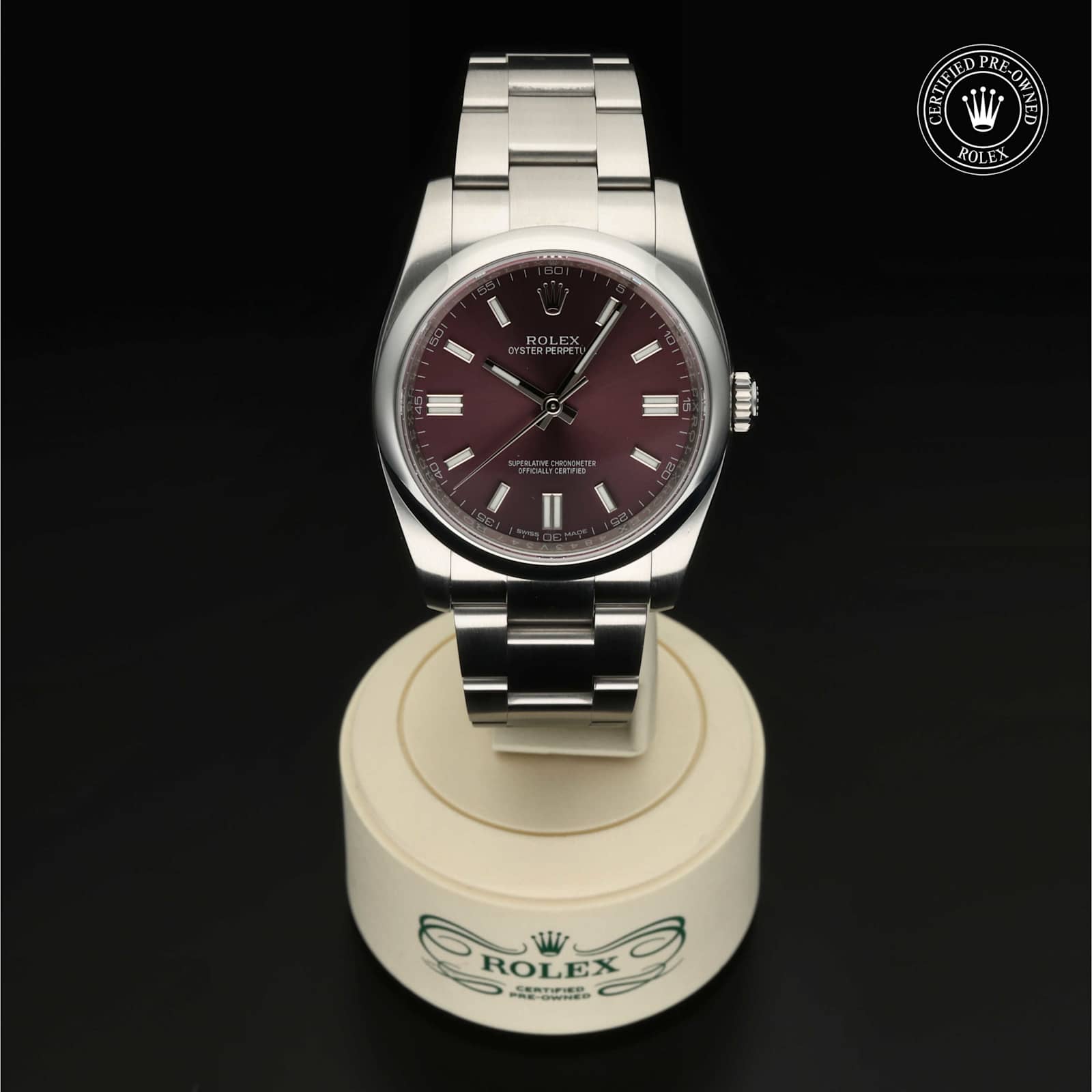 Oyster Perpetual  Certified Pre-Owned