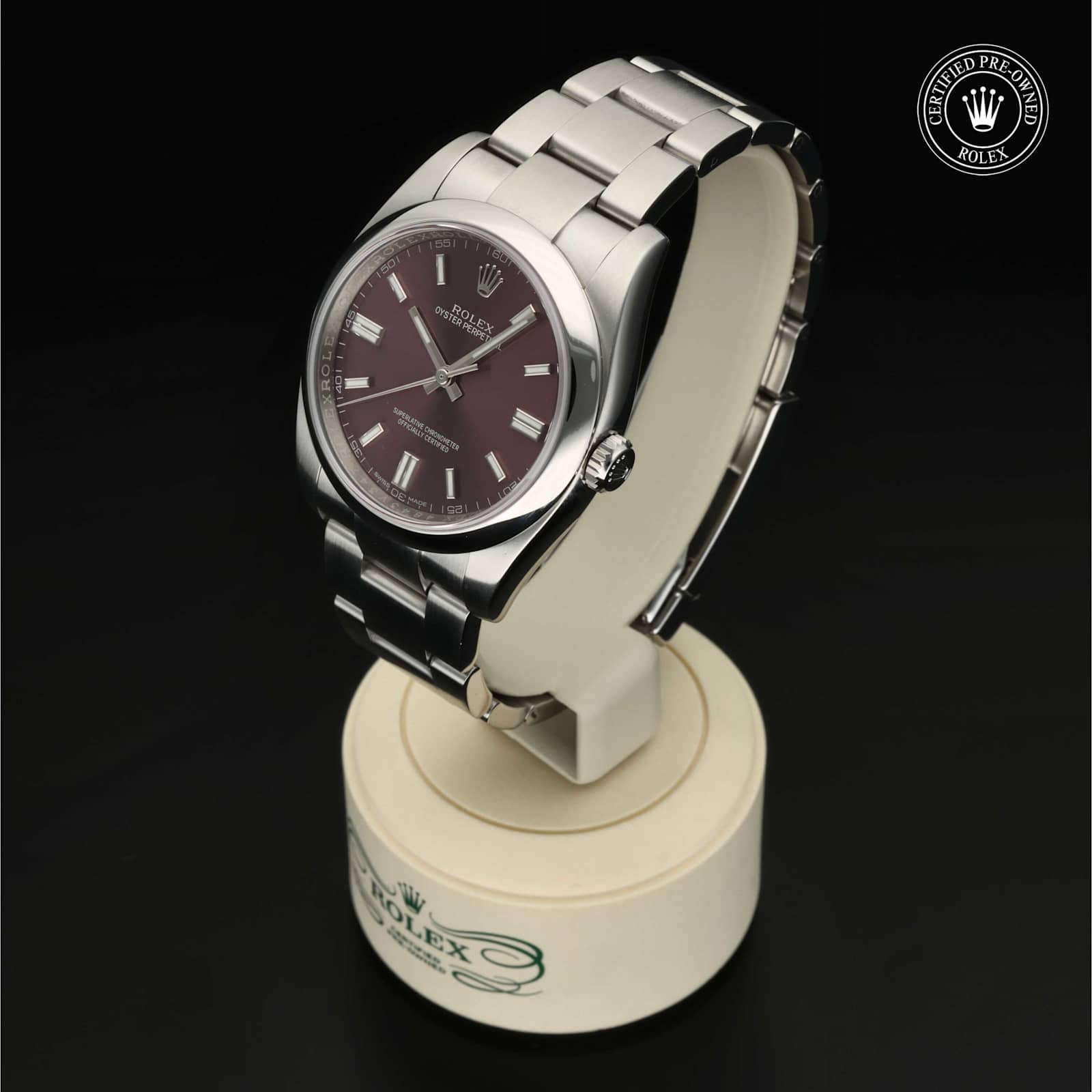 Oyster Perpetual  Certified Pre-Owned