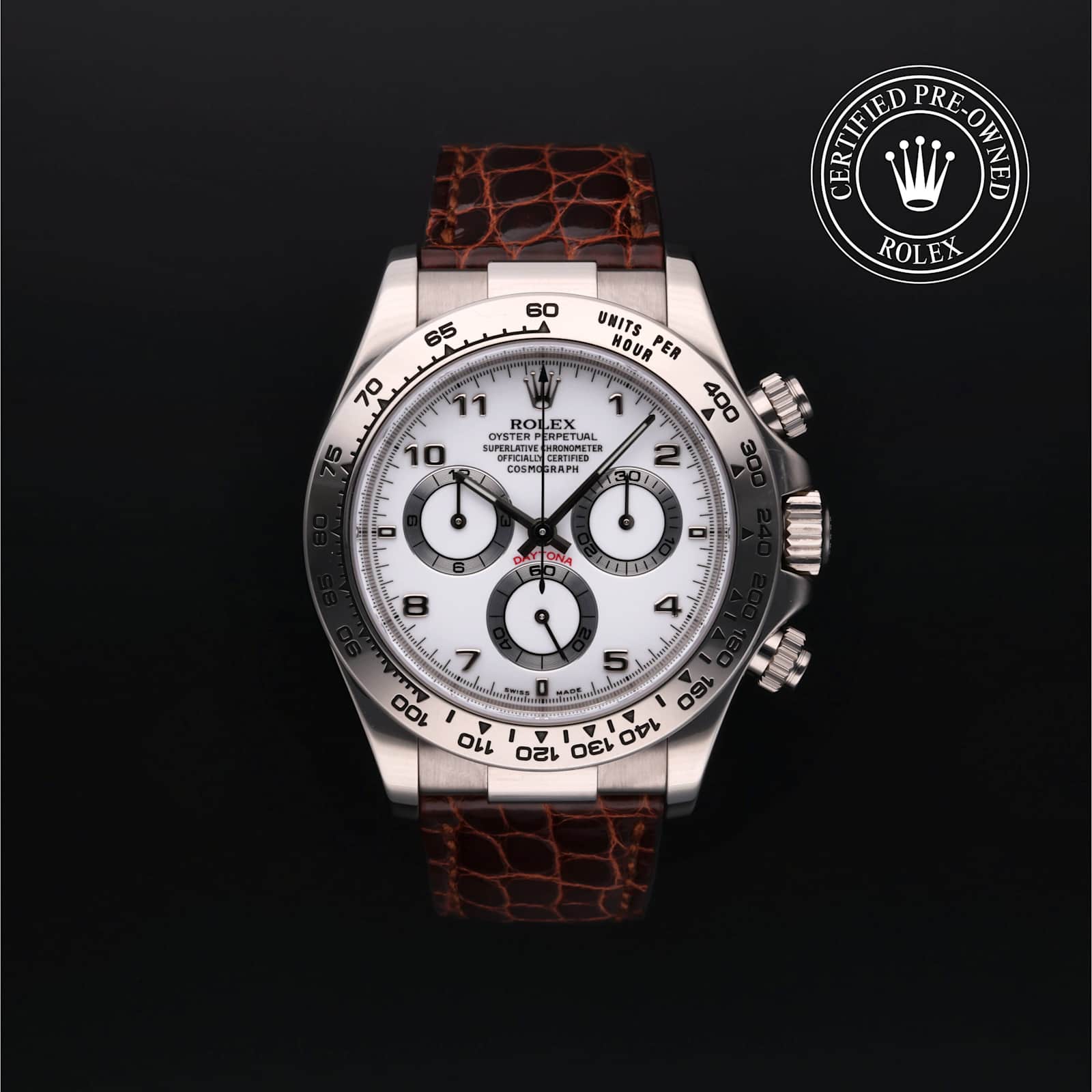 Rolex Cosmograph Daytona in White gold, 116519 - Bucherer