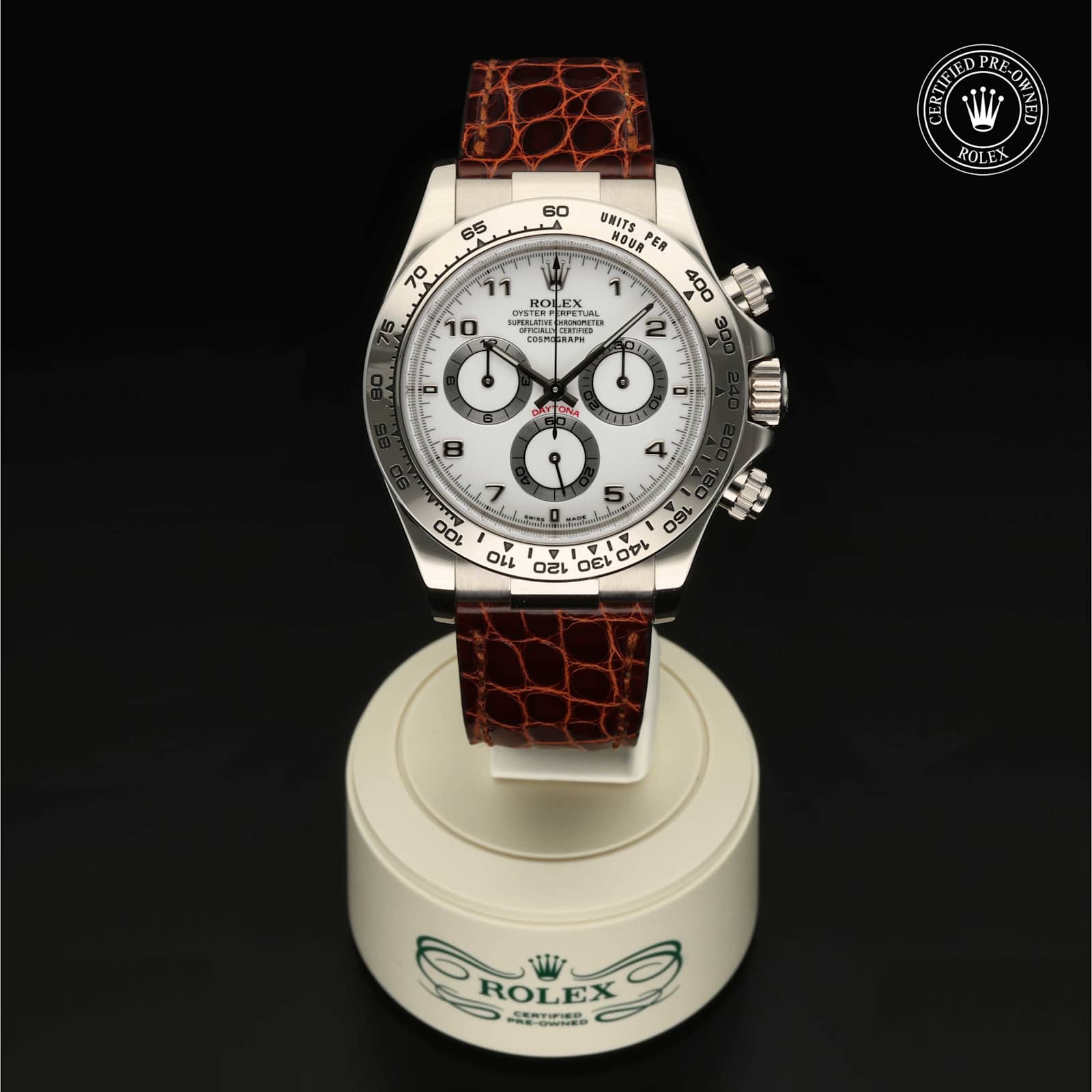 Rolex Cosmograph Daytona in White gold, 116519 - Bucherer
