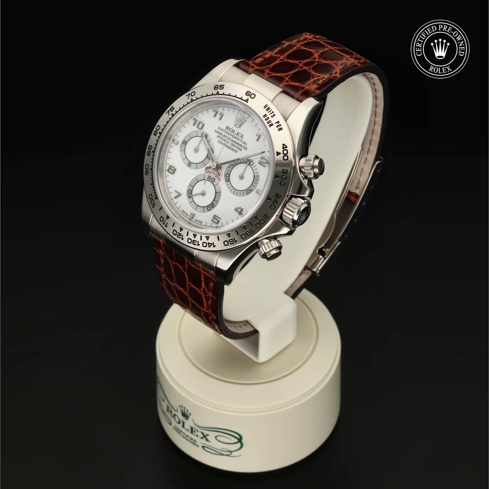 Rolex Cosmograph Daytona in White gold, 116519 - Bucherer