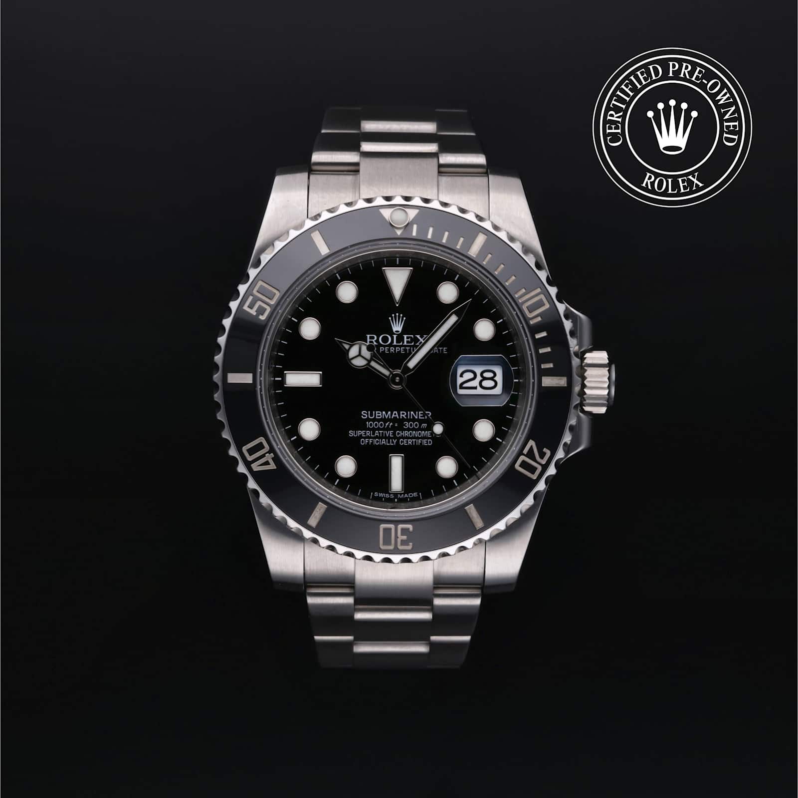 Submariner Date  Certified Pre Owned 
