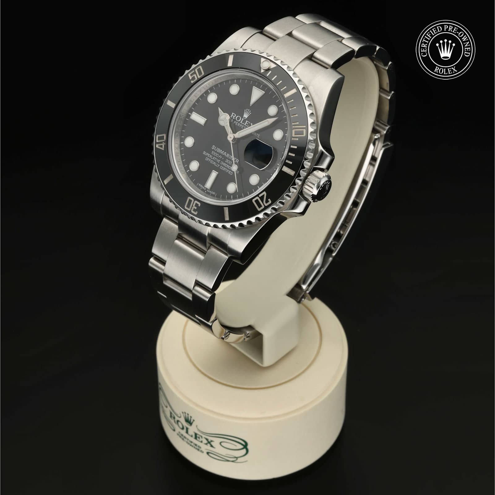 Submariner Date  Certified Pre Owned 
