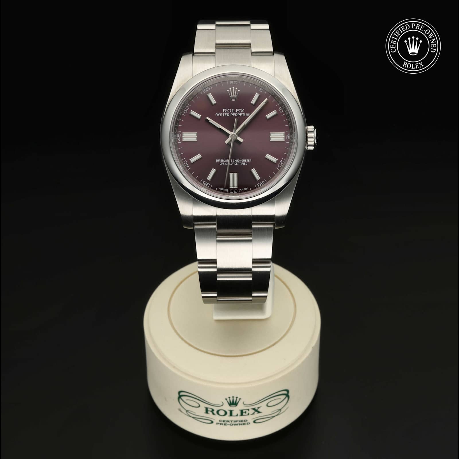 Oyster Perpetual  Certified Pre-Owned