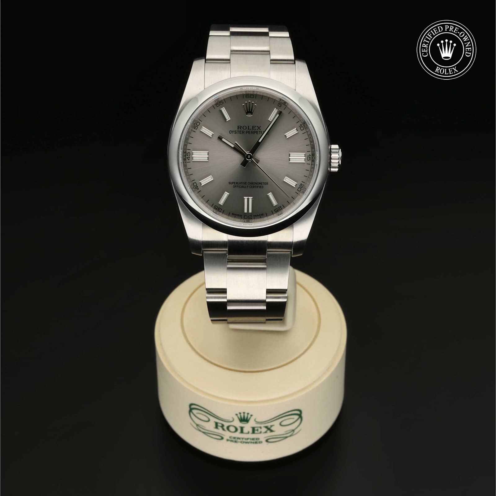 Oyster Perpetual  Certified Pre-Owned
