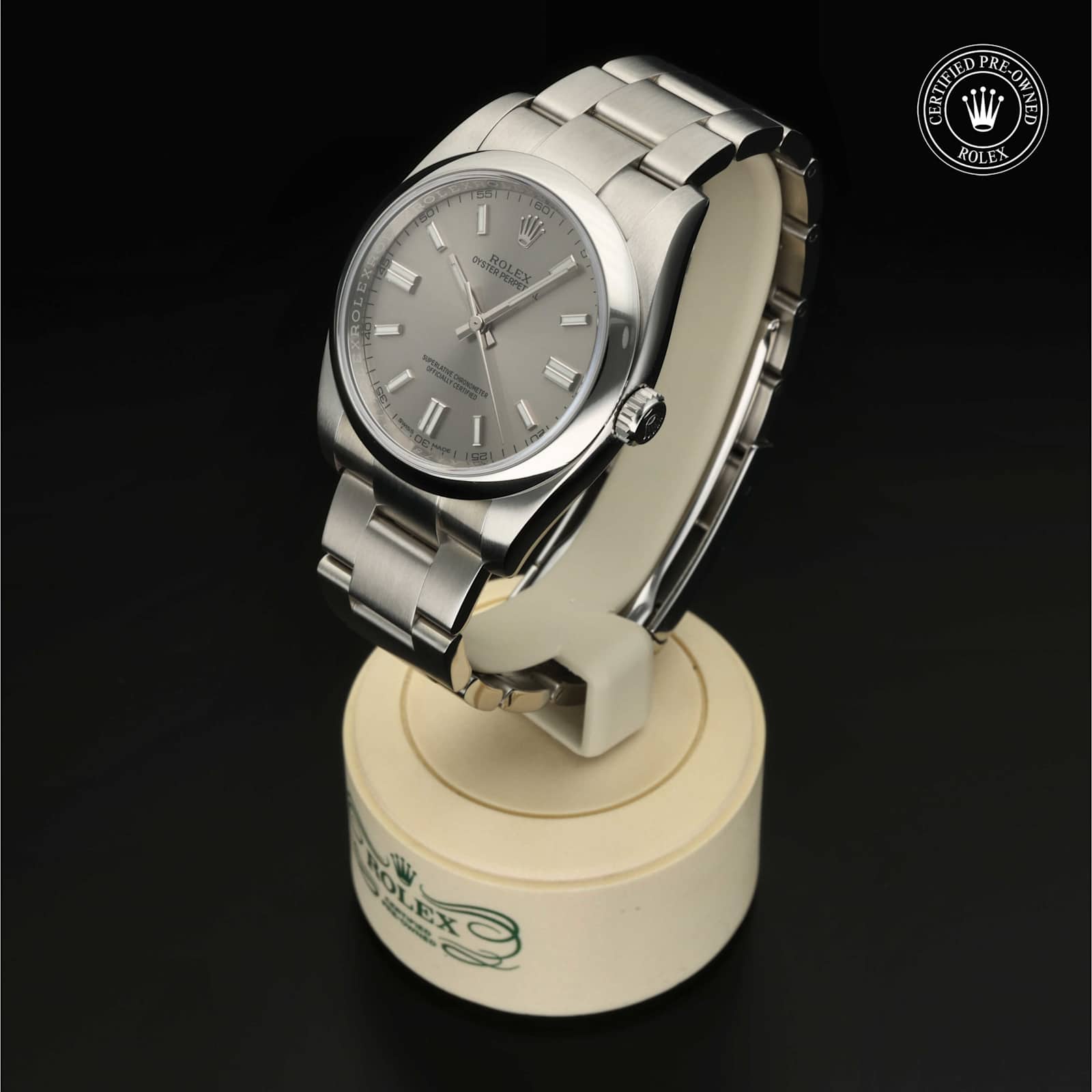 Oyster Perpetual  Certified Pre-Owned