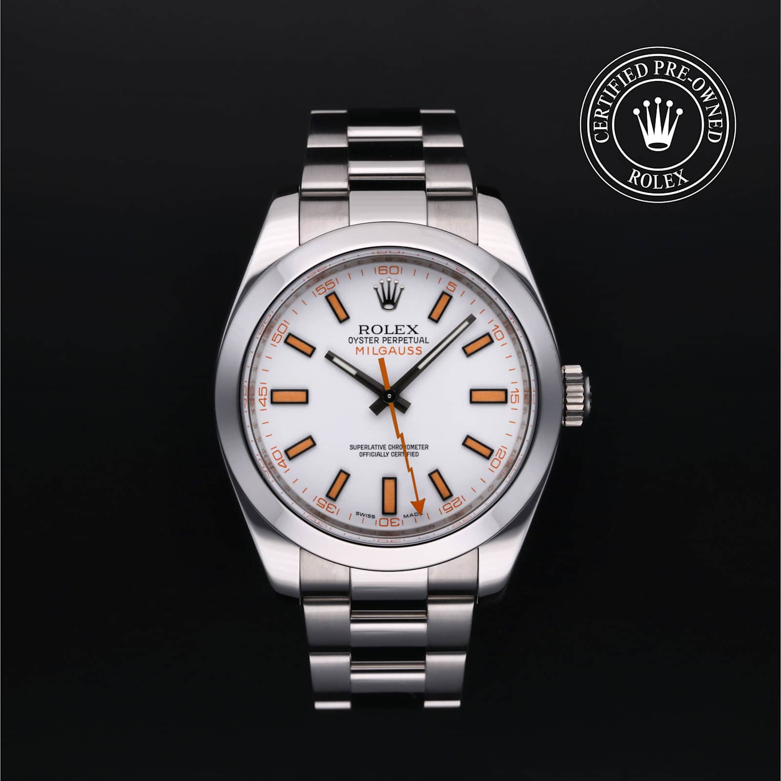 Rolex Milgauss in Stainless steel, 116400 - Bucherer