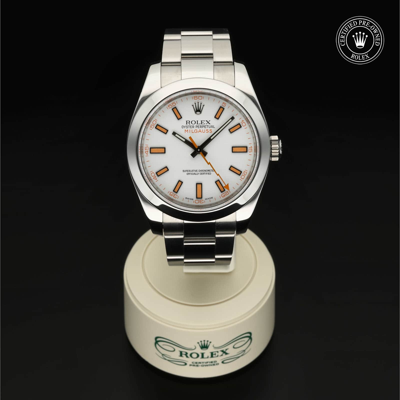 Rolex Milgauss in Stainless steel, 116400 - Bucherer