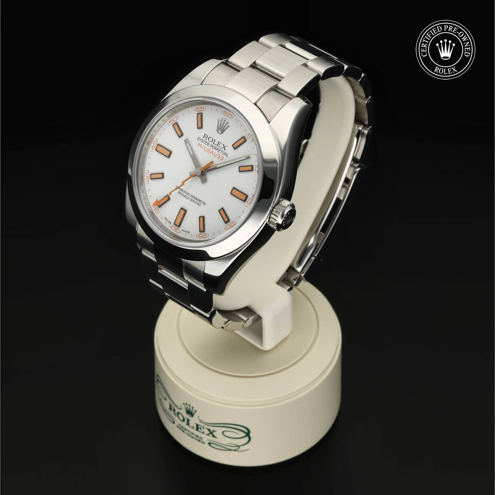 Rolex Milgauss in Stainless steel, 116400 - Bucherer