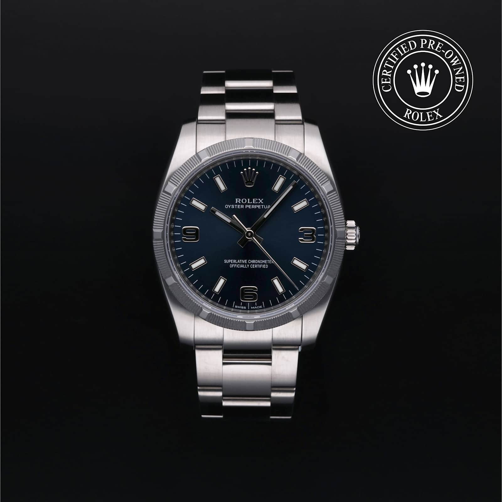 Rolex Oyster Perpetual in Stainless steel, 114210 - Bucherer