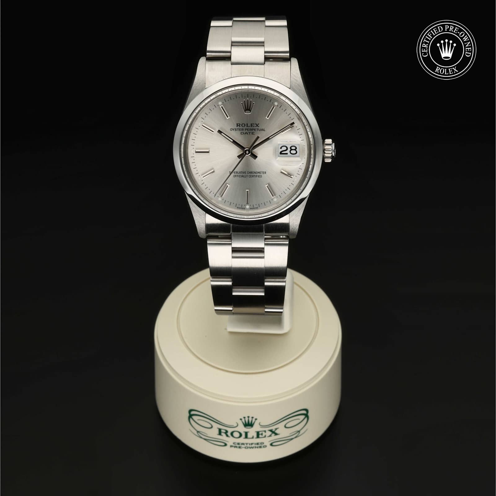 Rolex Date in Stainless steel, 15000 - Bucherer